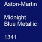 Preview: Aston-Martin, Midnight Blue Metallic, 1341.